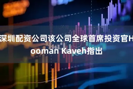 深圳配资公司该公司全球首席投资官Hooman Kaveh指出